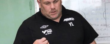 Yann Lory, entraineur du FC Saint-Saturnin La Milesse